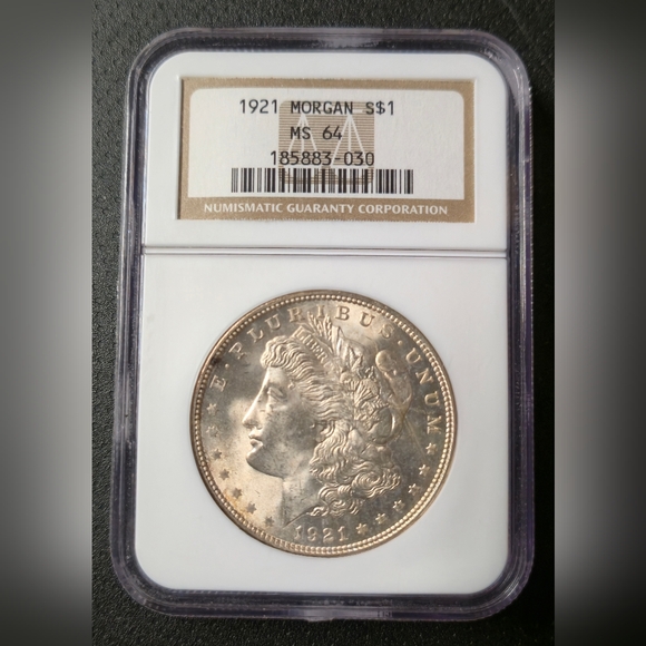 Us Mint Other - 1921 Morgan Silver Dollar NGC MS64